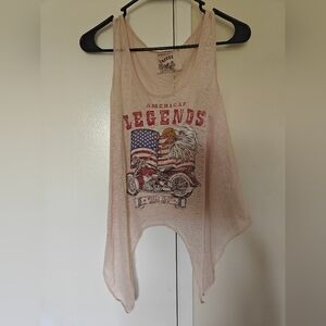 American Legends cropped top